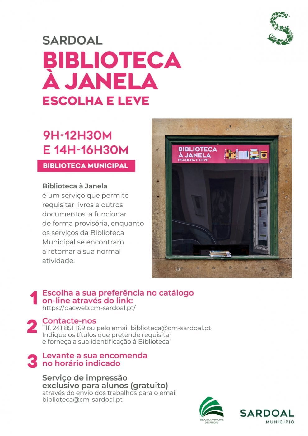 Sardoal inventa um "McDrive" dos livros biblioteca sardoal