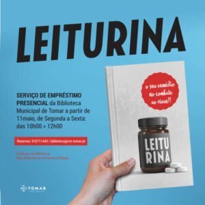 Leiturina, o seu remédio no combate ao vírus!! cartaz leiturina