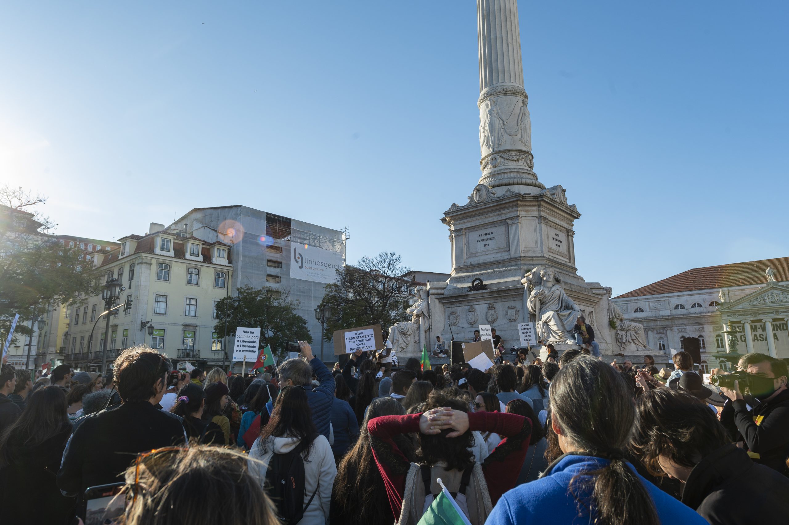 FOTOGALERIA. As imagens da Manifestação pela Liberdade LIsboa manif 20 03 2021 0015 scaled
