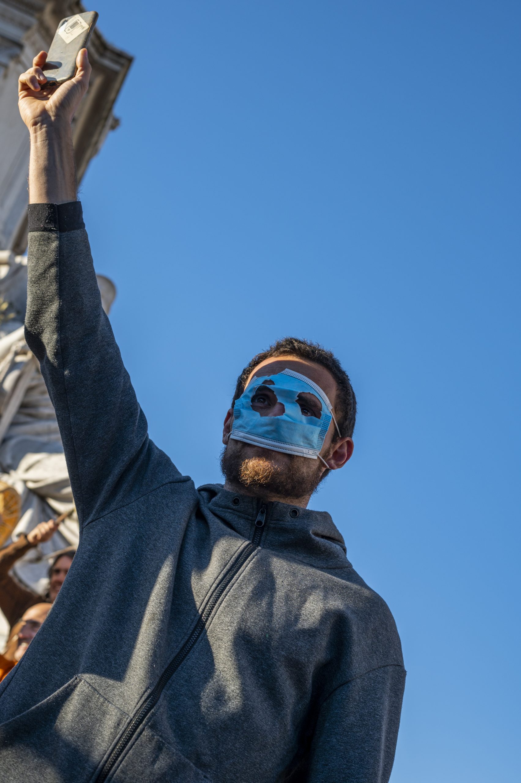FOTOGALERIA. As imagens da Manifestação pela Liberdade LIsboa manif 20 03 2021 0023 scaled