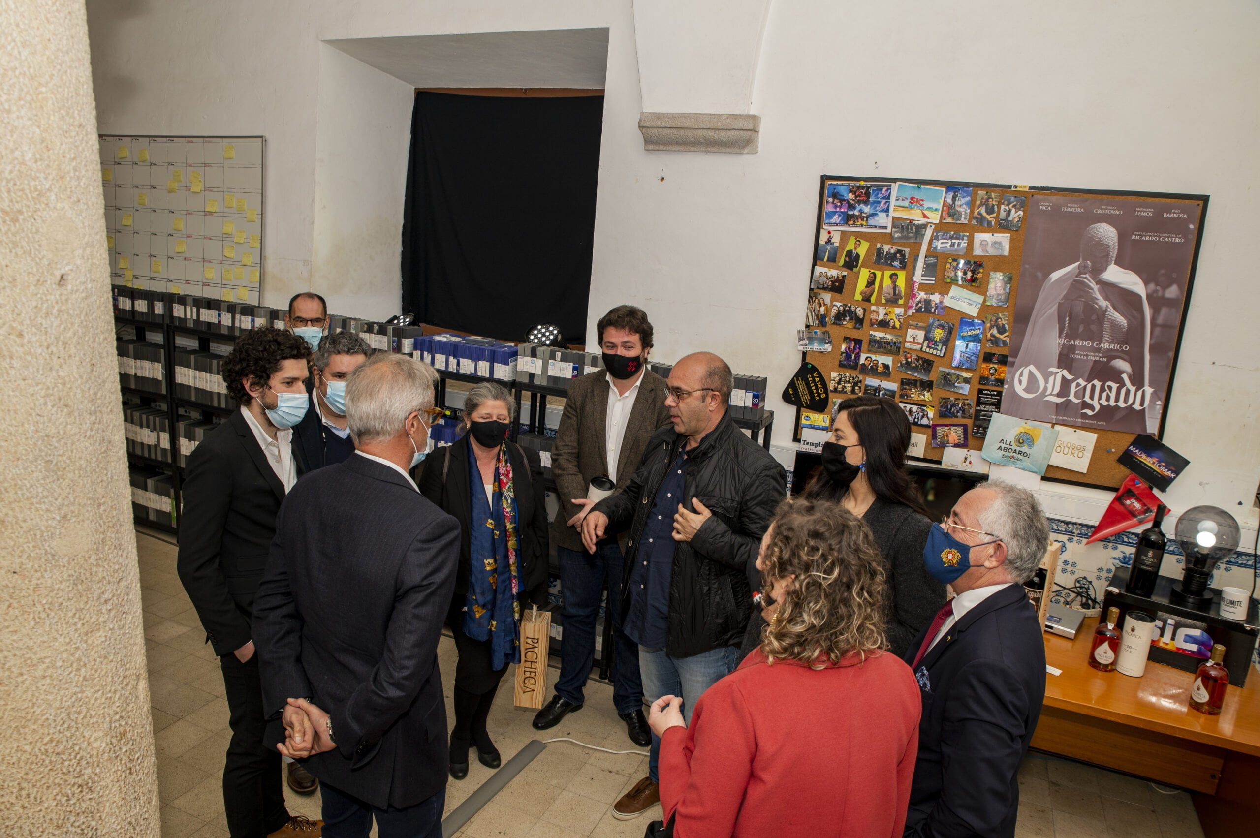 Fotogaleria. Os novos estúdios de televisão de Tomar Tomar Tv apresentacao 0064 scaled