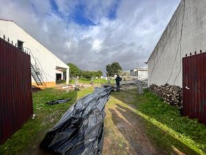 Forte tempestade de vento e chuva provoca danos elevados em Riachos, Torres Novas WhatsApp Image 2022 12 08 at 09.56.32