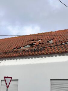 Forte tempestade de vento e chuva provoca danos elevados em Riachos, Torres Novas WhatsApp Image 2022 12 08 at 09.58.09